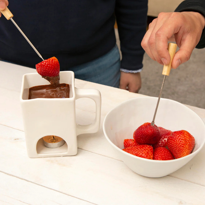 I.S Albi Kikkerland Fondue For 2 Lifestyle | Merchants Homewares