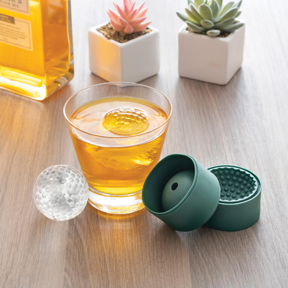I.S Albi Kikkerland Golf Ice Ball Moulds Lifestyle | Merchants Homewares