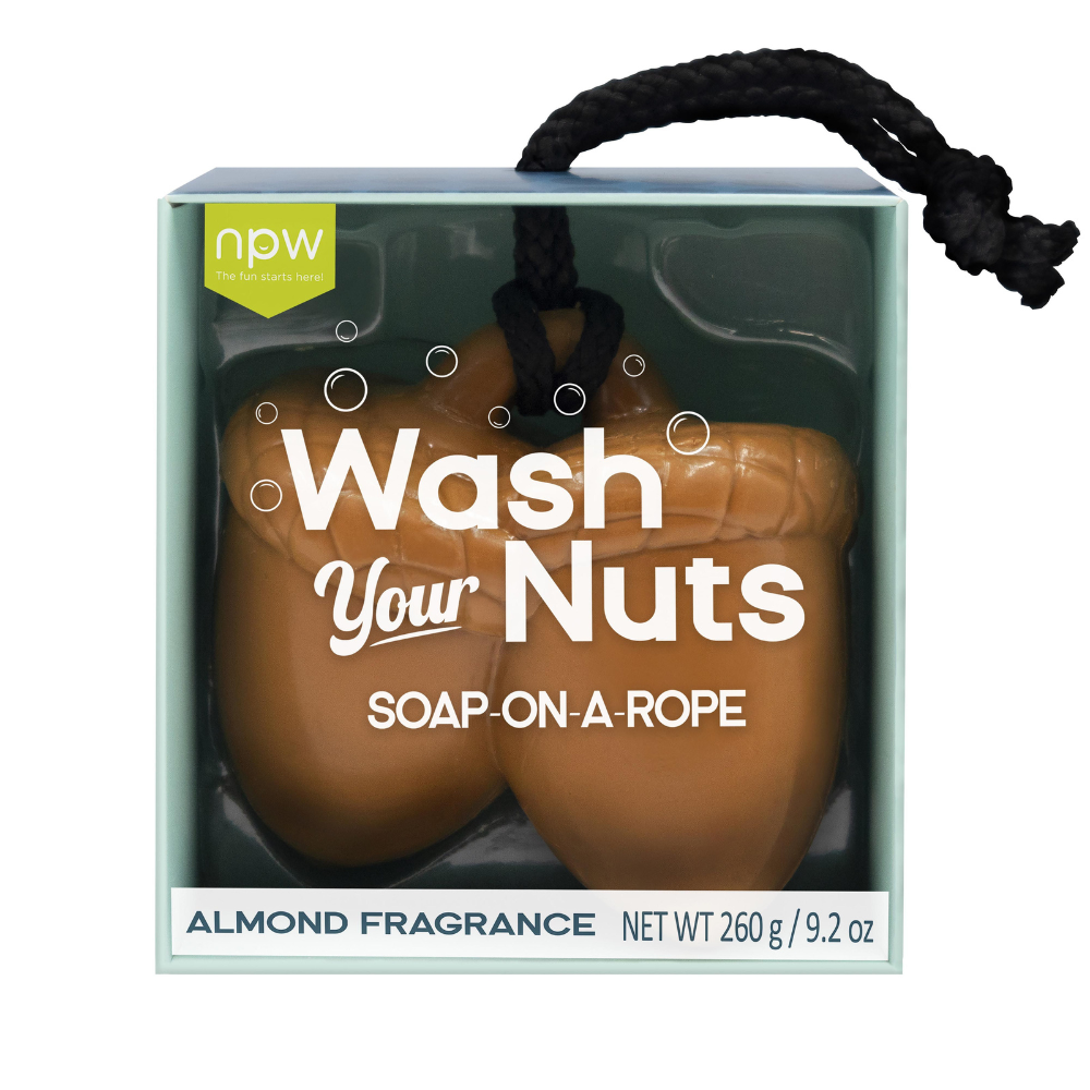 I.S Albi NPW Wash Your Nuts Soap On A Rope | Merchants Homewares