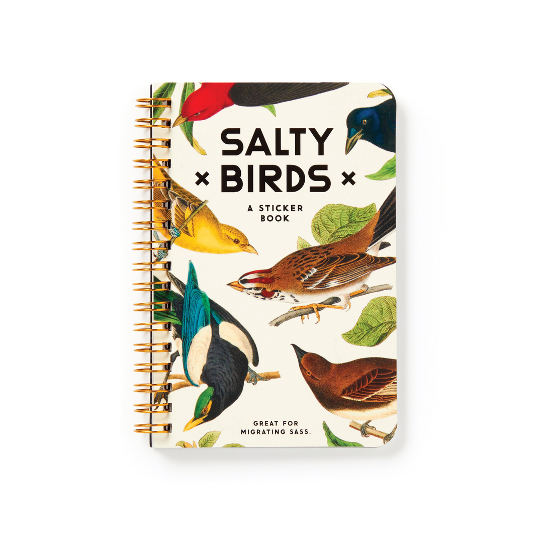I.S Albi Brass Monkey Salty Birds Sticker Book | Merchants Homewares