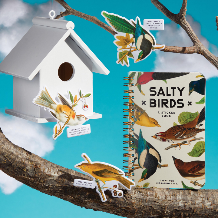 I.S Albi Brass Monkey Salty Birds Sticker Book Lifestyle | Merchants Homewares
