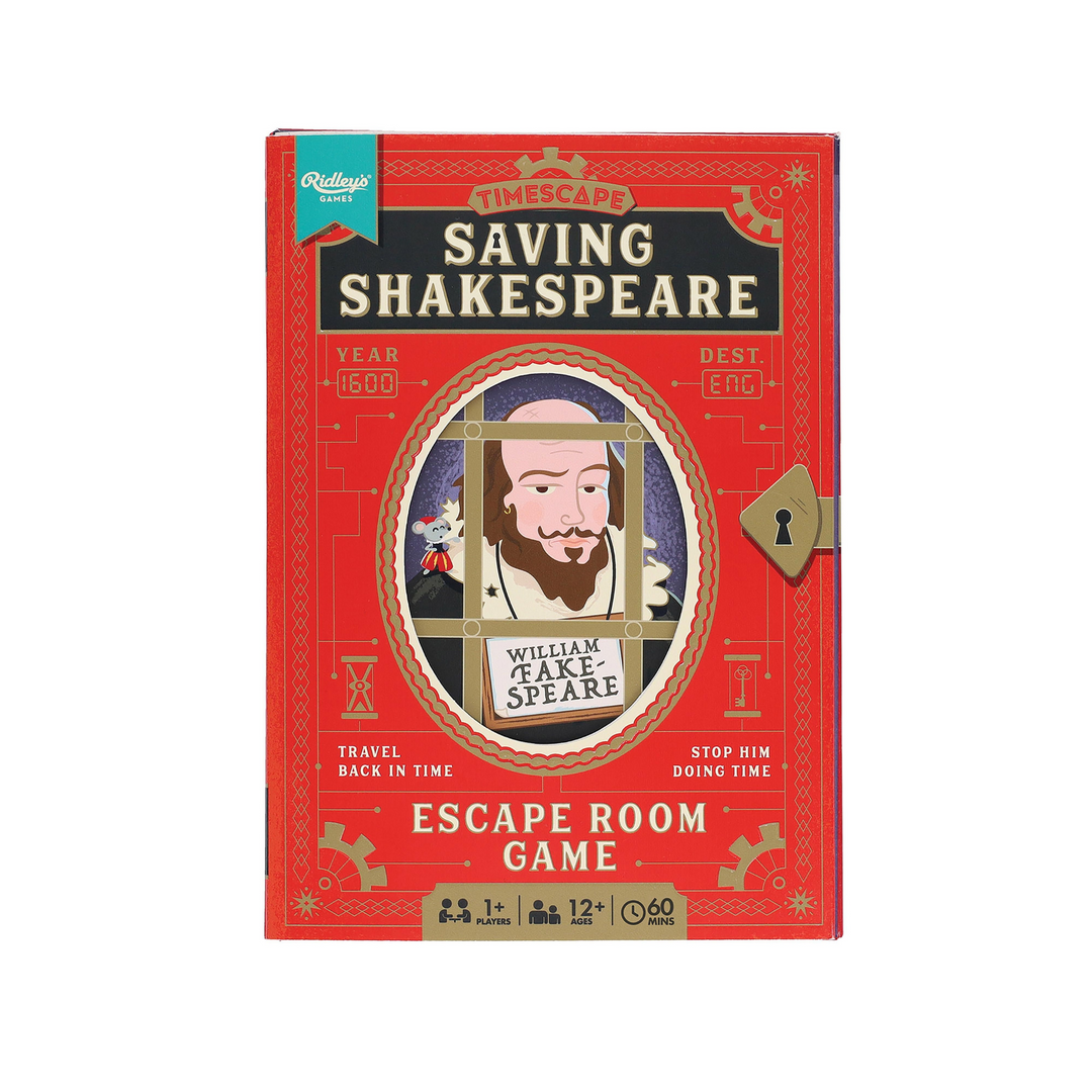 I.S Albi Ridley's Timescape Saving Shakespeare Escape Room | Merchants Homewares
