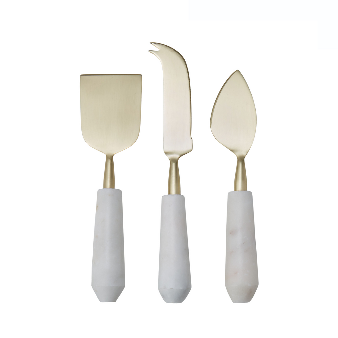 IS Albi Amalfi Marble Cheese Knife Set | Merchants Homewares