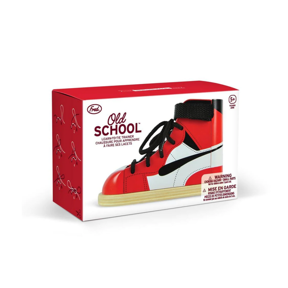 IS Albi Fred Old School Learn to Tie Trainer Packaged | Merchants Homewares