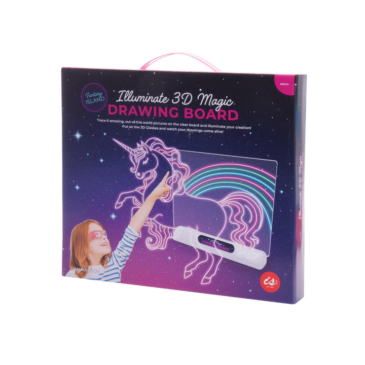IS Albi Illuminate 3D Magic Drawin Board Fantasy Island | Merchants Homewares