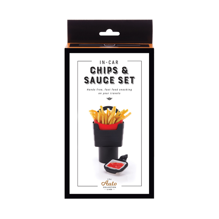 IS Albi The Auto Collection In Car Chip & Sauce Set Packaged | Merchants Homewares
