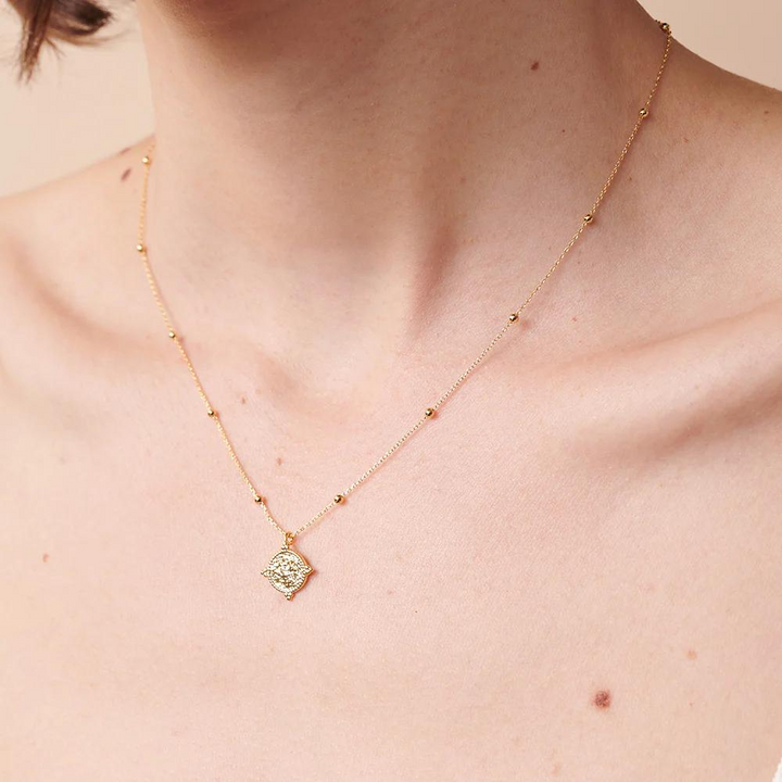 Jolie & Deen Jodie Necklace Gold Lifestyle | Merchants Homewares