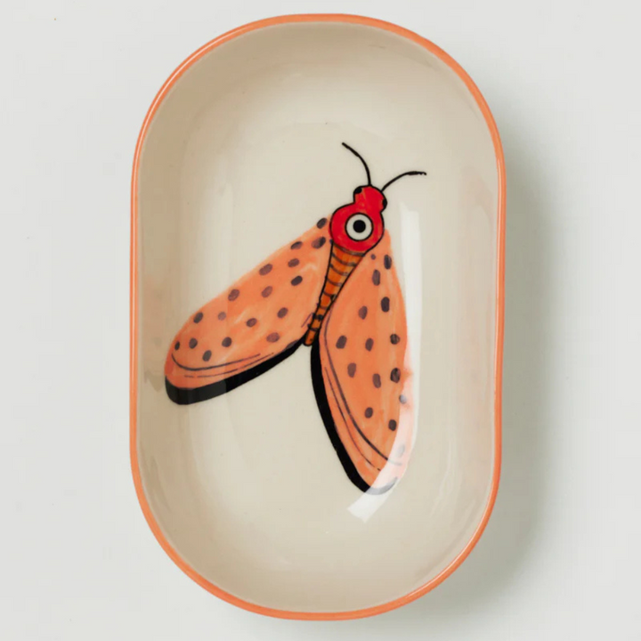 Jones & Co Moth Party Dish Pink | Merchants Homewares