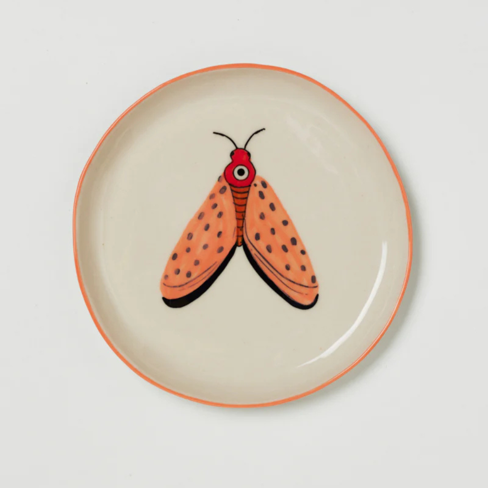 Jones & Co Moth Party Tray Pink | Merchants Homewares