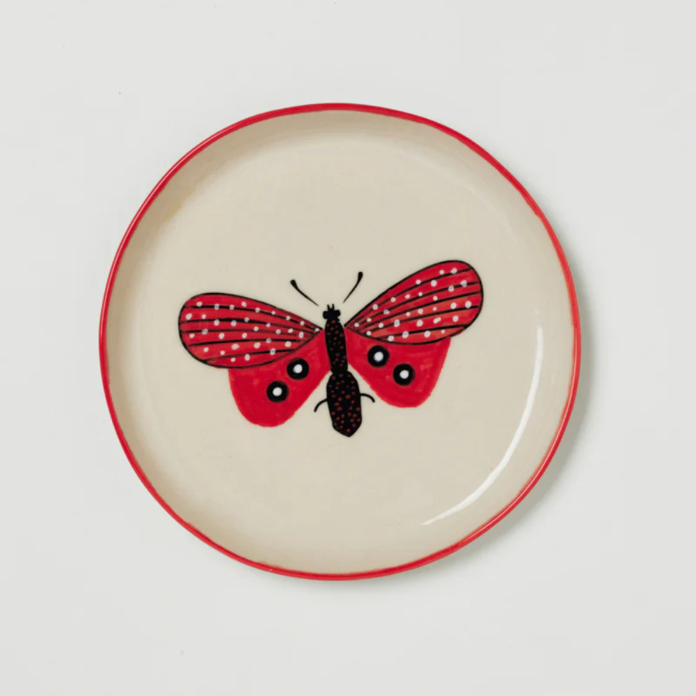 Jones & Co Moth Party Tray Rose | Merchants Homewares