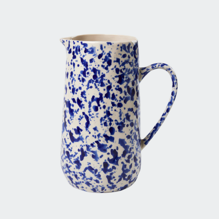 Jones & Co Splatter Jug Blue | Merchants Homewares