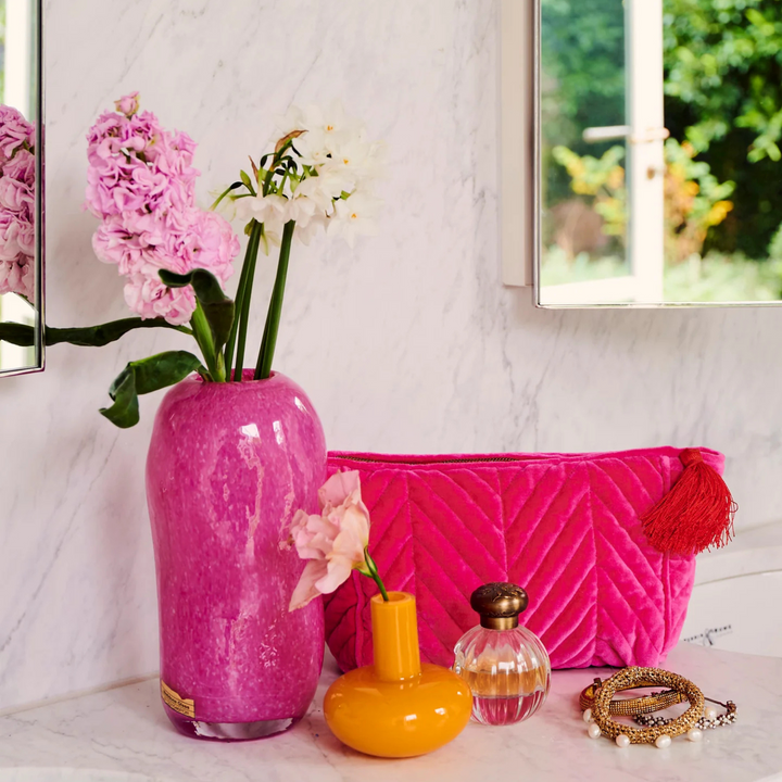 Kip & Co Velvet Toiletry Bag Me & You Lifestyle | Merchants Homewares