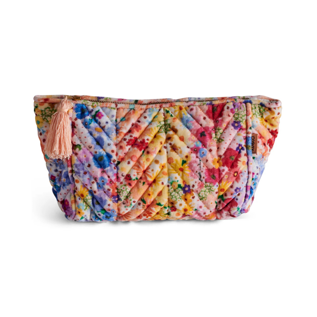 Kip & Co Velvet Toiletry Bag Posie Lane | Merchants Homewares