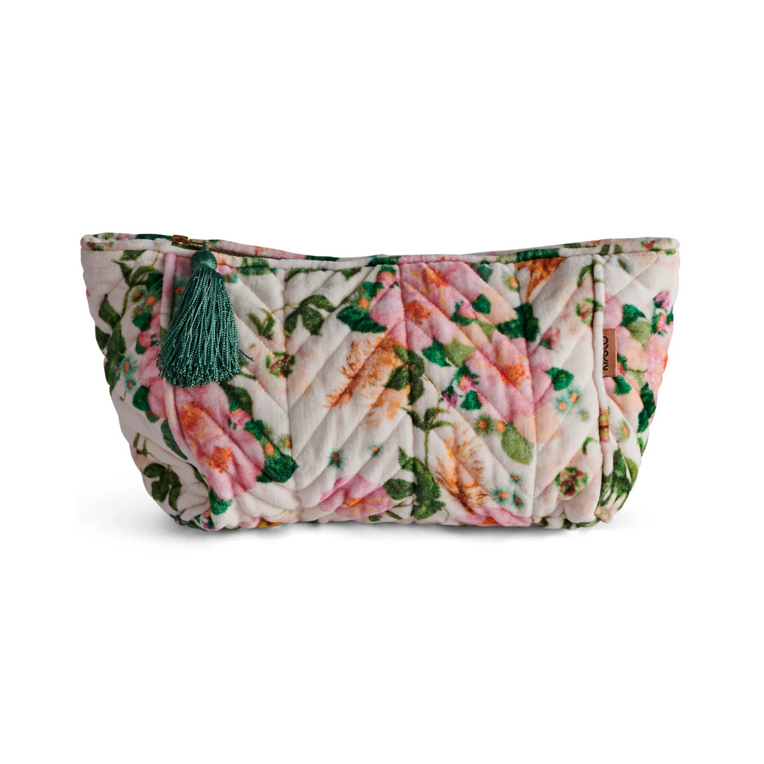 Kip & Co Velvet Toiletry Bag Sunday Stroll | Merchants Homewares