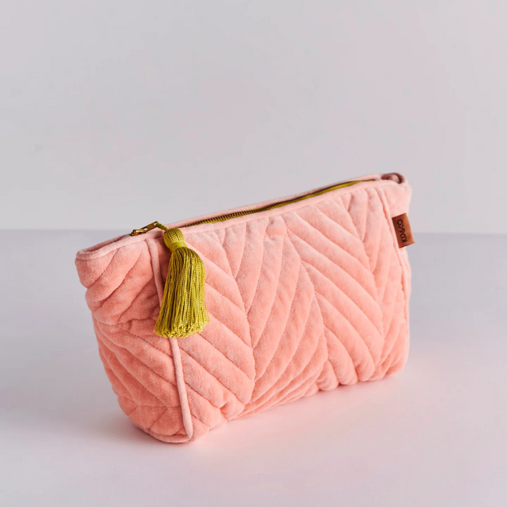 Kip & Co Velvet Toiletry Bag Tuscan Sunset | Merchants Homewares