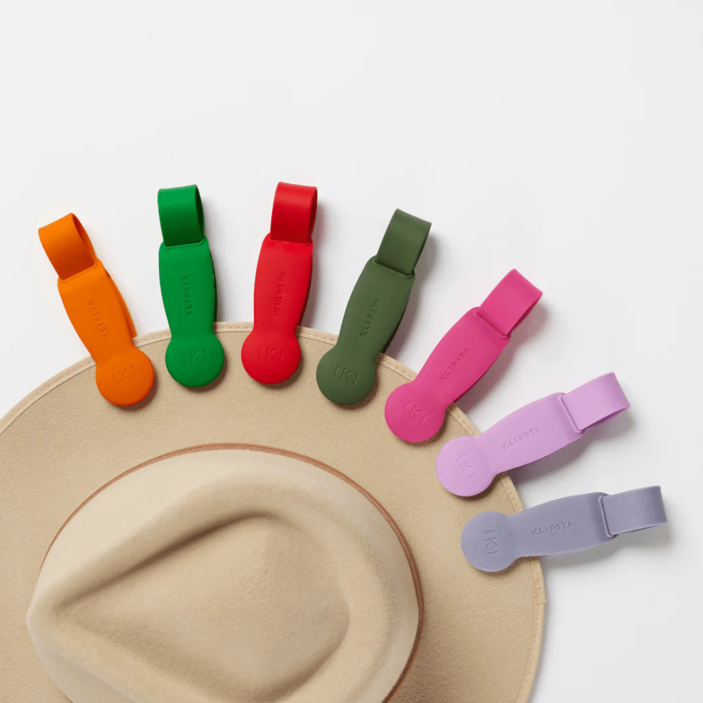 Klipsta Hat Clip Hot Pink Lifestyle | Merchants Homewares