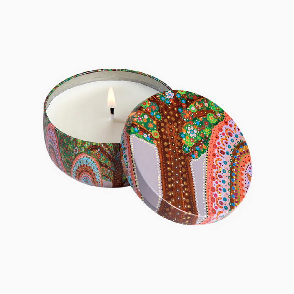 Koh Living Candle Tin Native Frangipani | Merchants Homewares