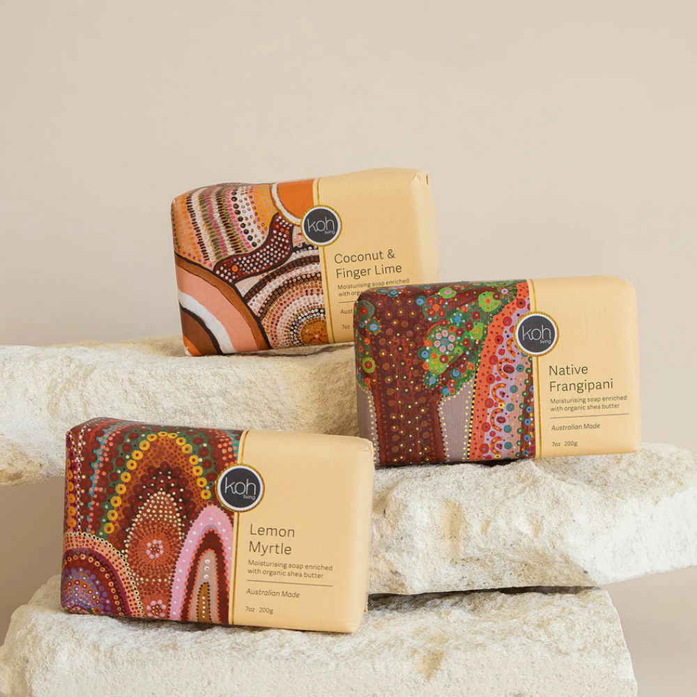 Koh Living Soap Native Frangipani Lifestyle | Merchants Homewares