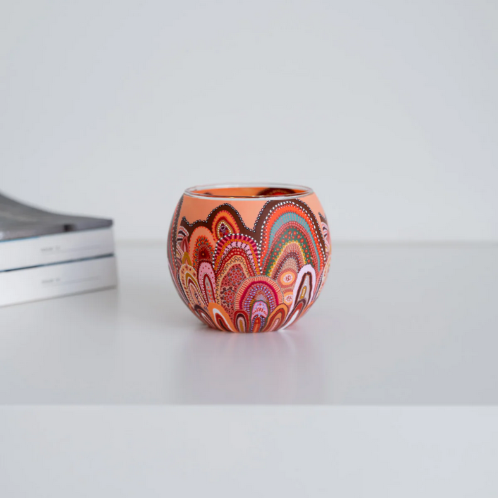 Koh Living Tealight Holder Aboriginal Home Lifestyle | Merchants Homewares