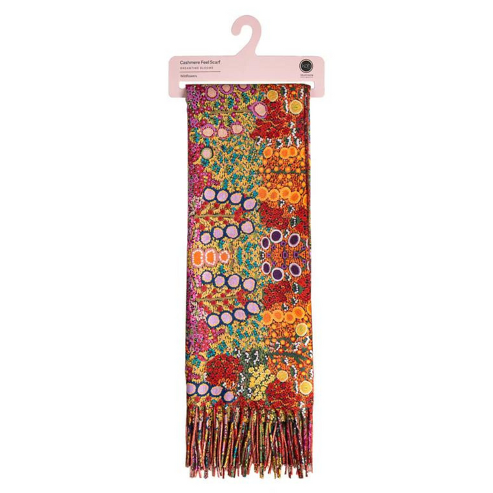 Koh Living Aboriginal Wild Flowers Scarf | Merchants Homewares