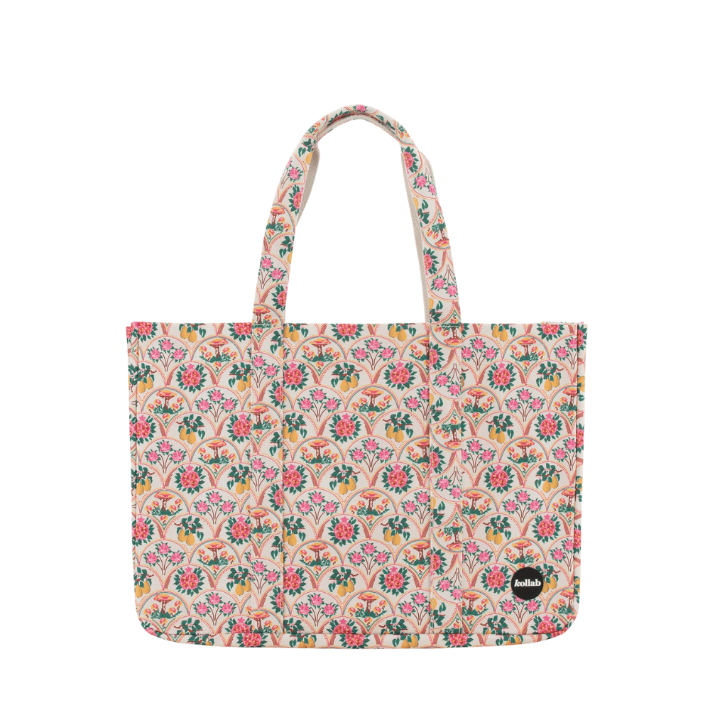 Kollab Carryall Cargo Needlepoint Garden | Merchants Homewares