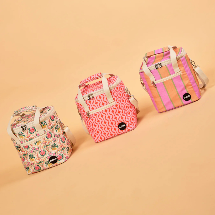 Kollab Holiday Mini Cooler Needlepoint Garden Lifestyle | Merchants Homewares