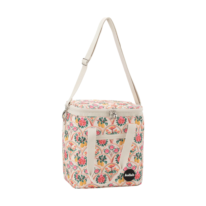 Kollab Holiday Mini Cooler Needlepoint Garden | Merchants Homewares