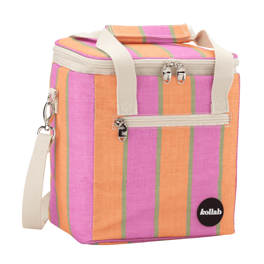 Kollab Holiday Mini Cooler Sunset Stripe | Merchants Homewares