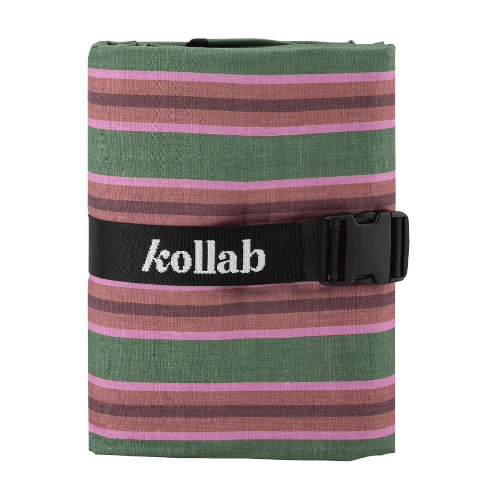 Kollab Holiday Picnic Mat Forest Stripe | Merchants Homewares