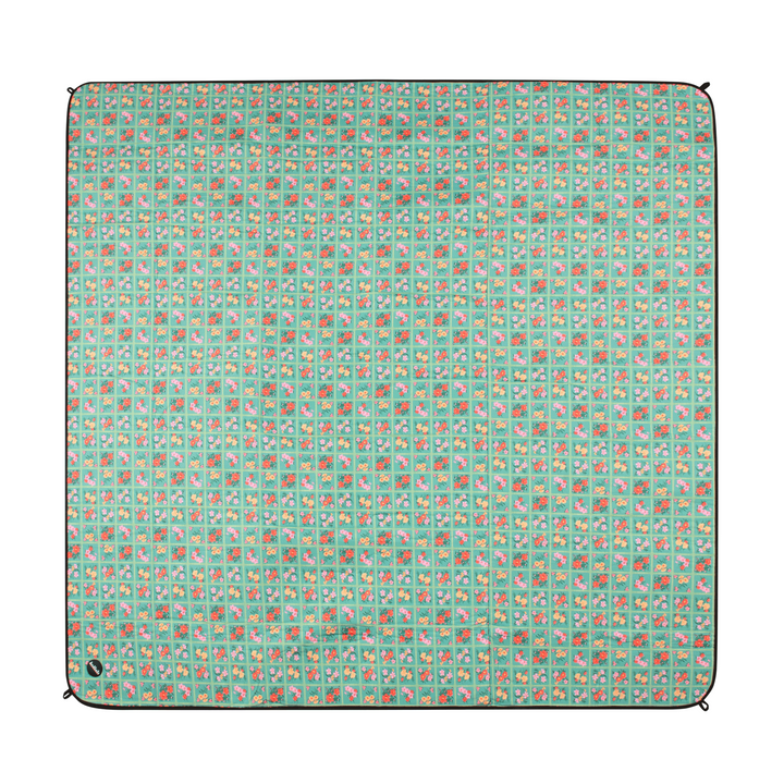 Kollab Holiday Picnic Mat Vintage Patch Open | Merchants Homewares