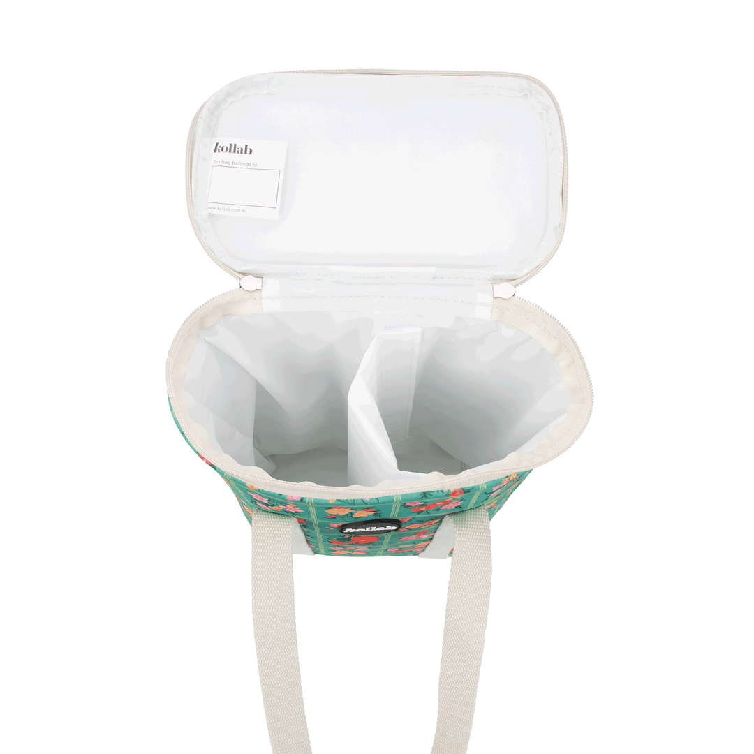 Kollab Holiday Wine Cooler Vintage Patch Open | Merchants Homewares
