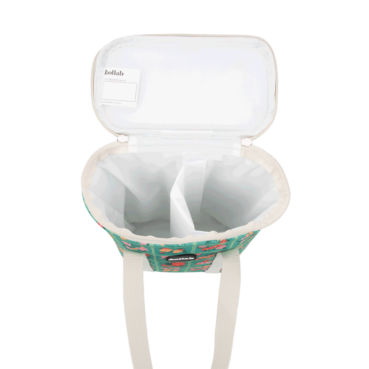 Kollab Holiday Wine Cooler Vintage Patch Open | Merchants Homewares