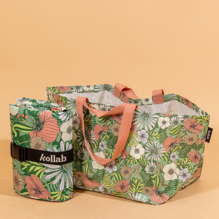 Kollab Beach Bag Magical Garden | Merchants Homewares