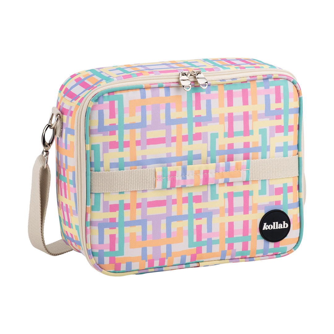Kollab Holiday Bento Bag Subway Lines | Merchants Homewares