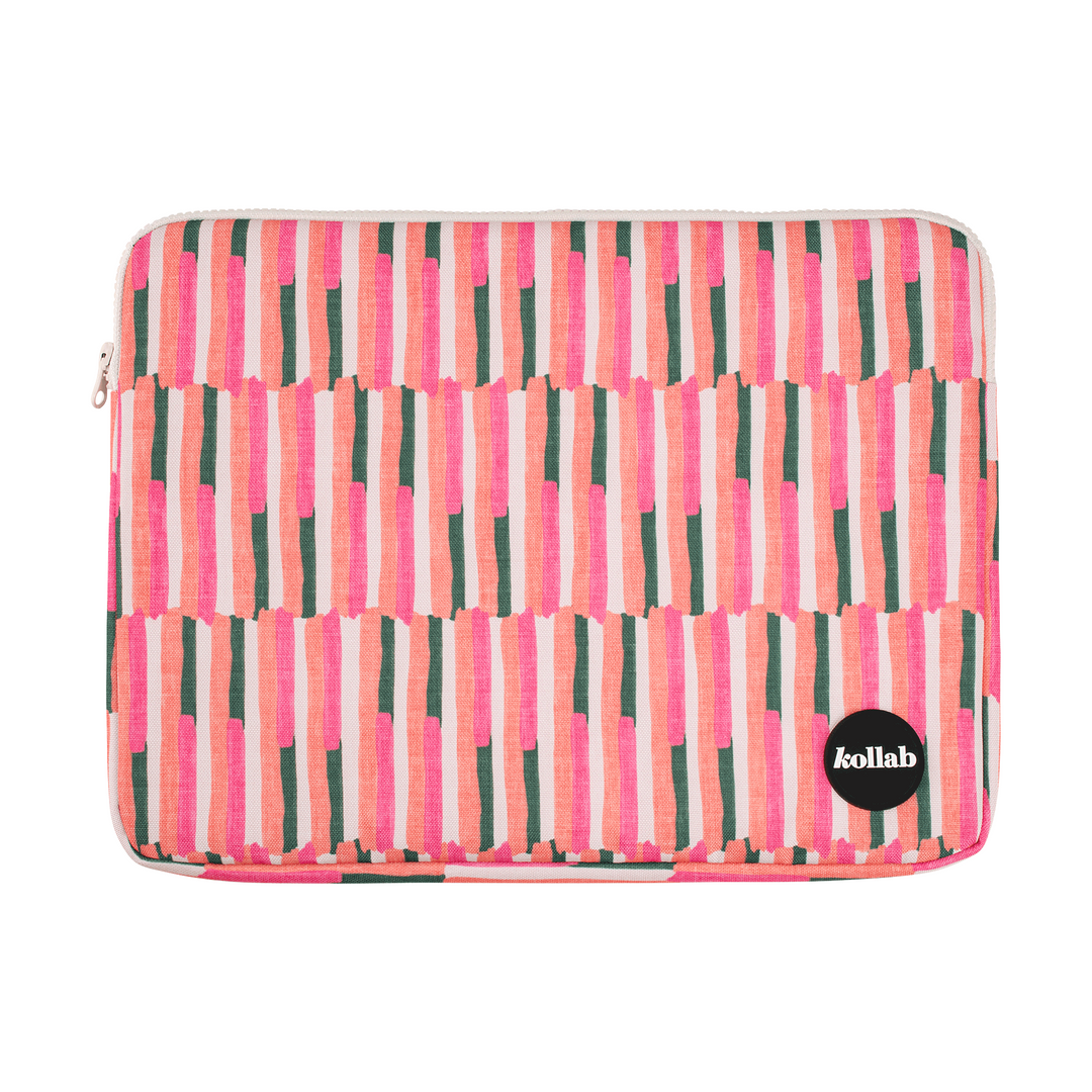 Kollab Holiday Laptop Case Streaky | Merchants Homewares