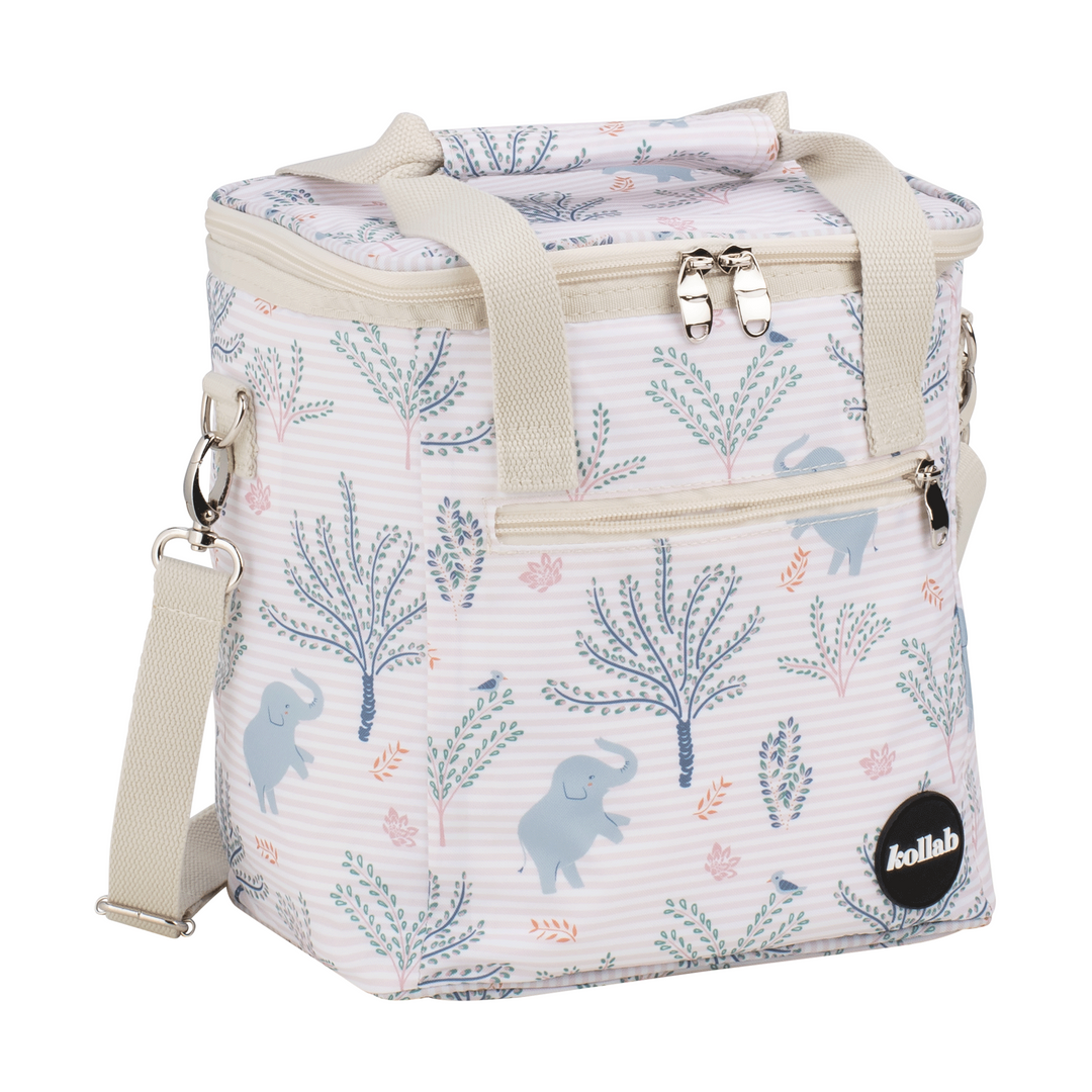 Kollab Holiday Mini Cooler Elephant Forest | Merchants Homewares