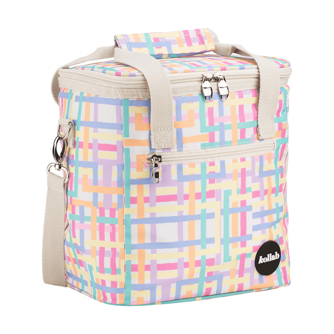 Kollab Holiday Mini Cooler Subway Lines | Merchants Homewares