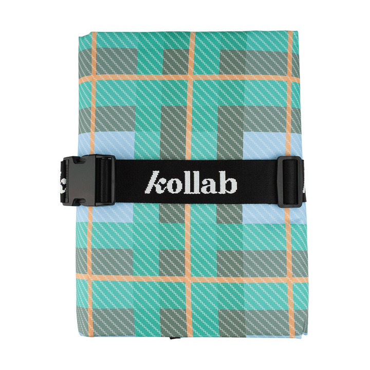 Kollab Holiday Picnic Mat Ocean Check | Merchants Homewares