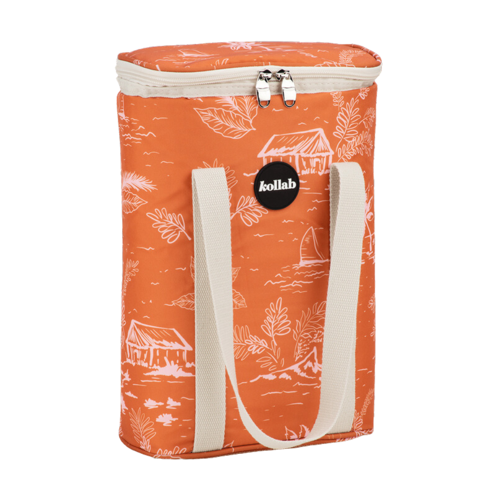 Kollab Holiday Wine Cooler Bag Coastal Havens | Merchants Homewares
