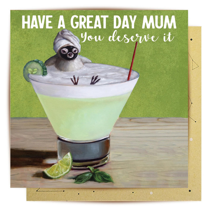 La La Land Have A Great Day Mum Card | Merchants Homewares