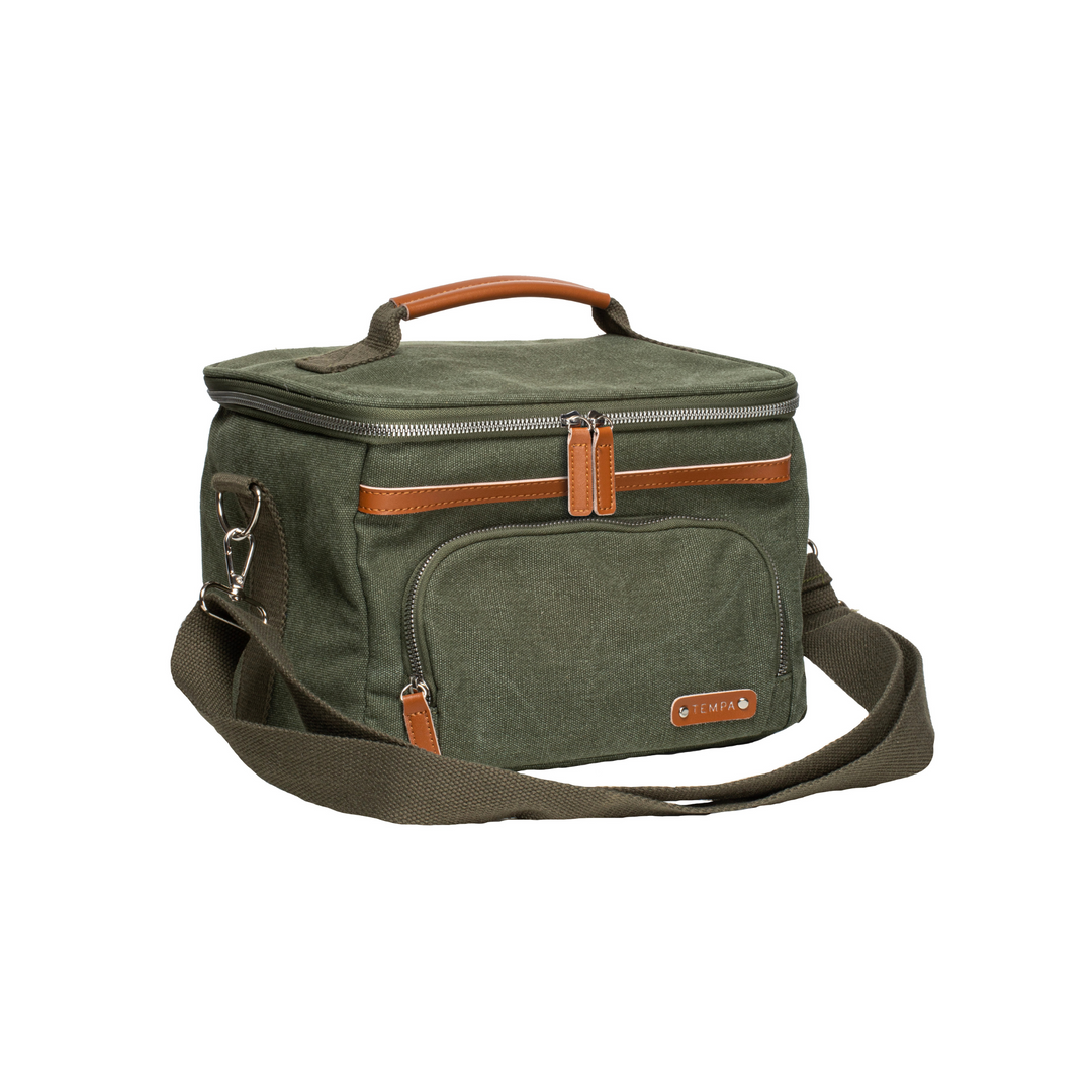 Ladelle Tempa Kayce Olive Green Insulated Cooler Bag | Merchants Homewares