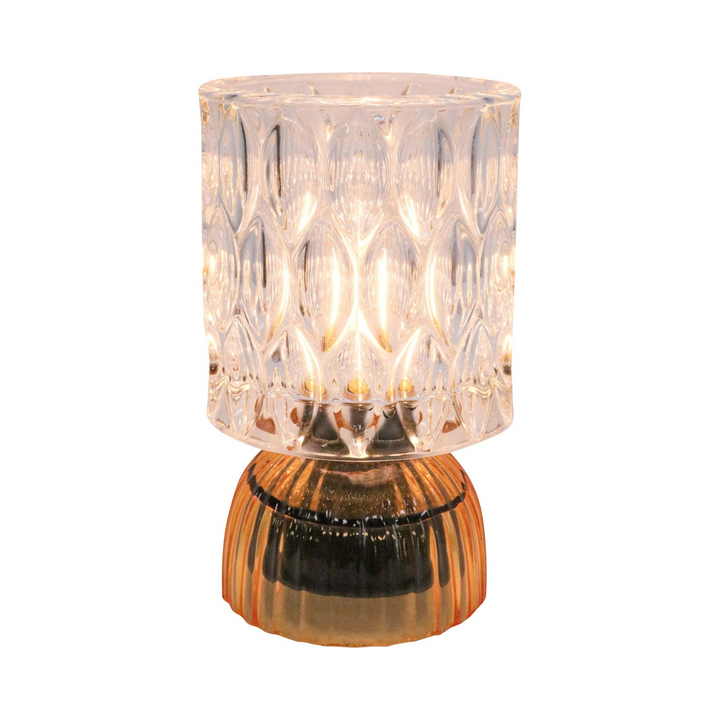 Lavida LED Glass Lamp Dark Amber | Merchants Homewares
