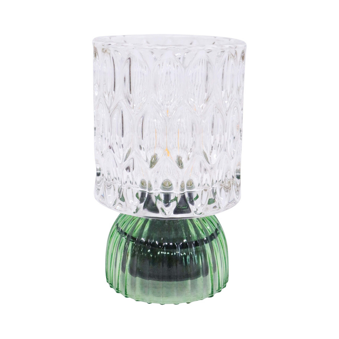 Lavida LED Glass Lamp Green | Merchants Homewares