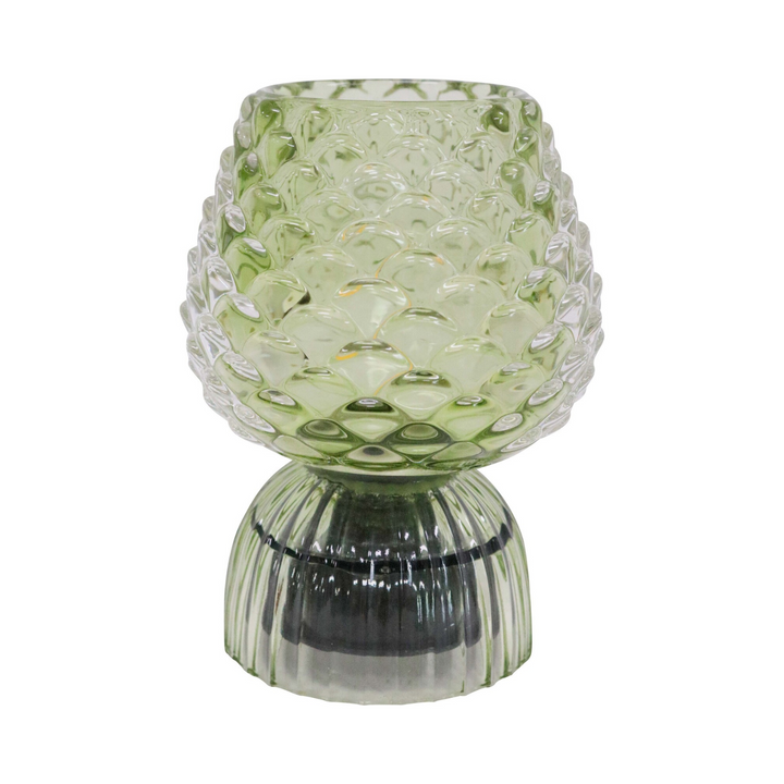 Lavida LED Scallop Glass Lamp Sage | Merchants Homewares
