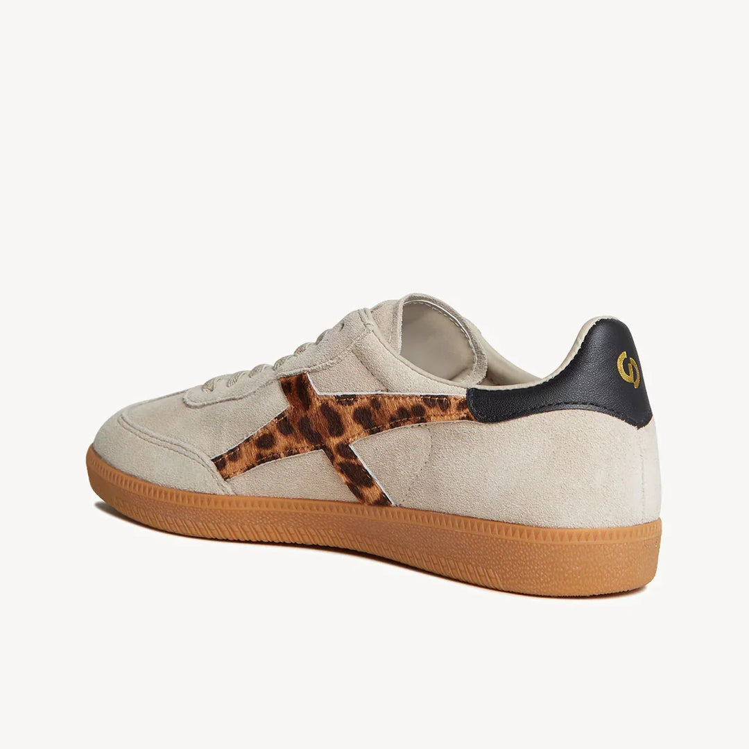 Goodsole Crossroads Taupe Suede / Leopard | Merchants Homewares