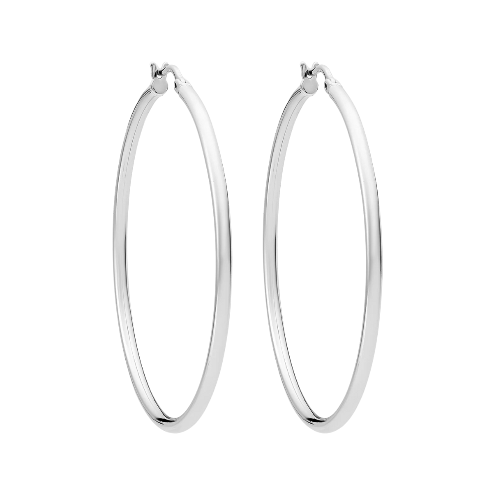 Liberté Harper Silver Hoop | Merchants Homewares