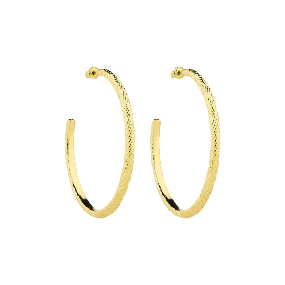 Liberté Indra Gold Hoop | Merchants Homewares