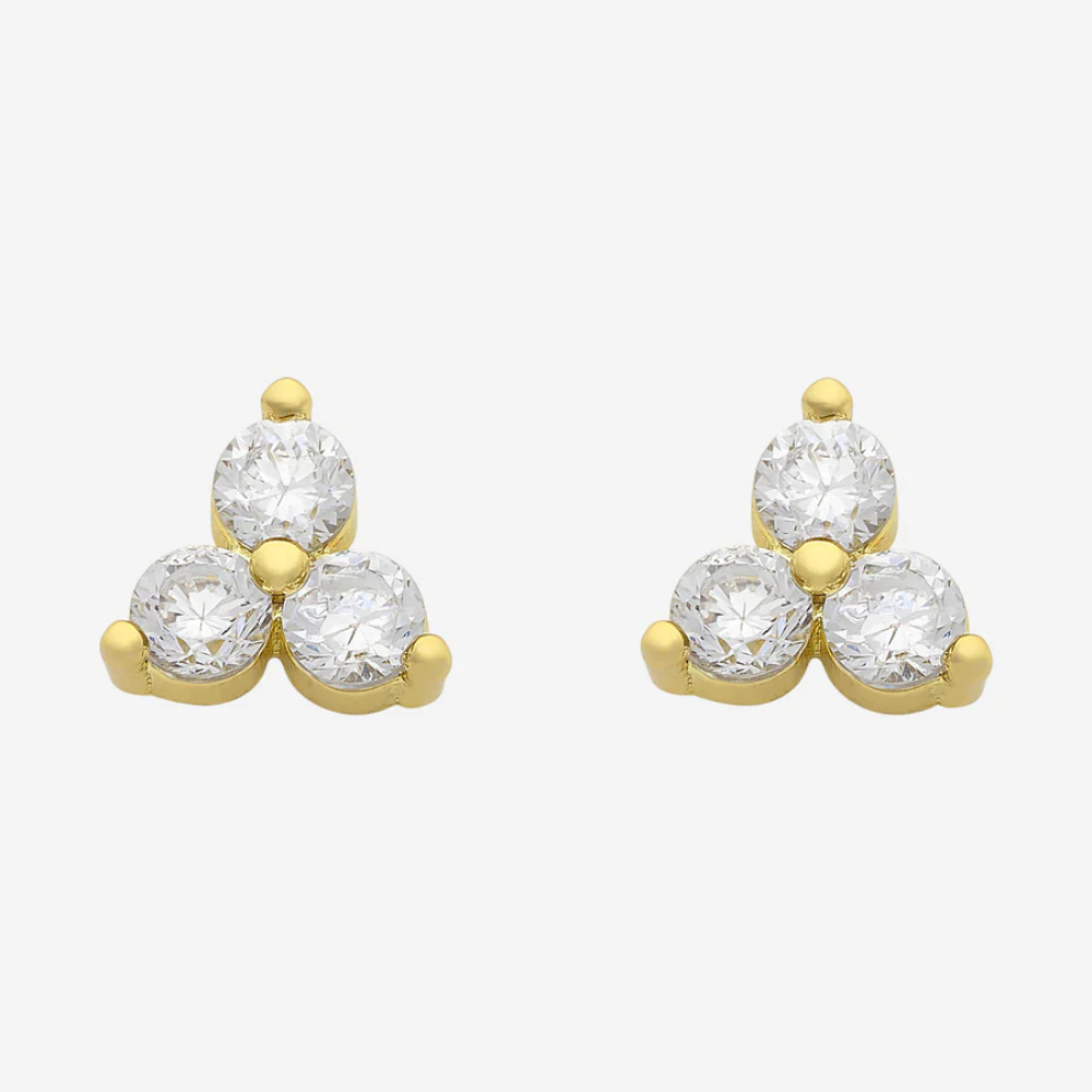 Liberté Petite Brigitte Gold Earring | Merchant Homewares