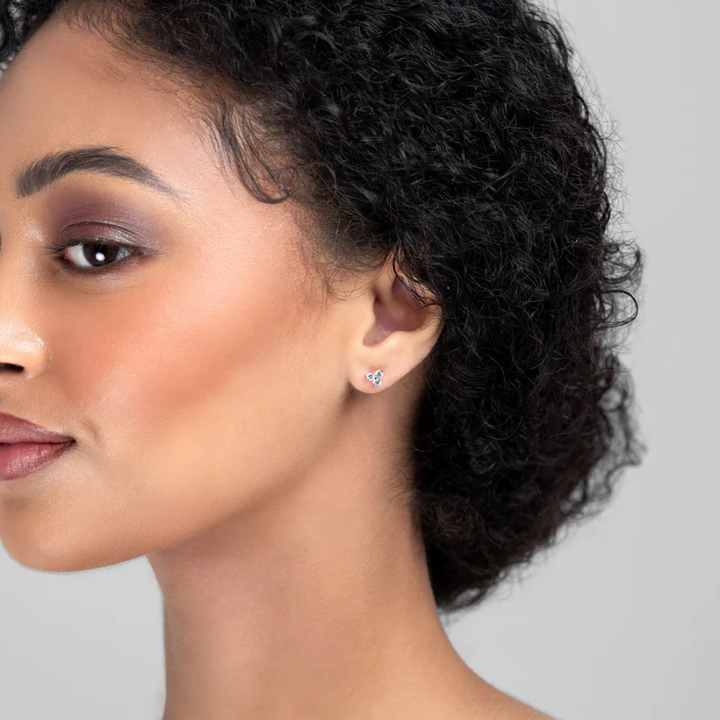 Liberté Petite Brigitte Silver Earring | Merchant Homewares