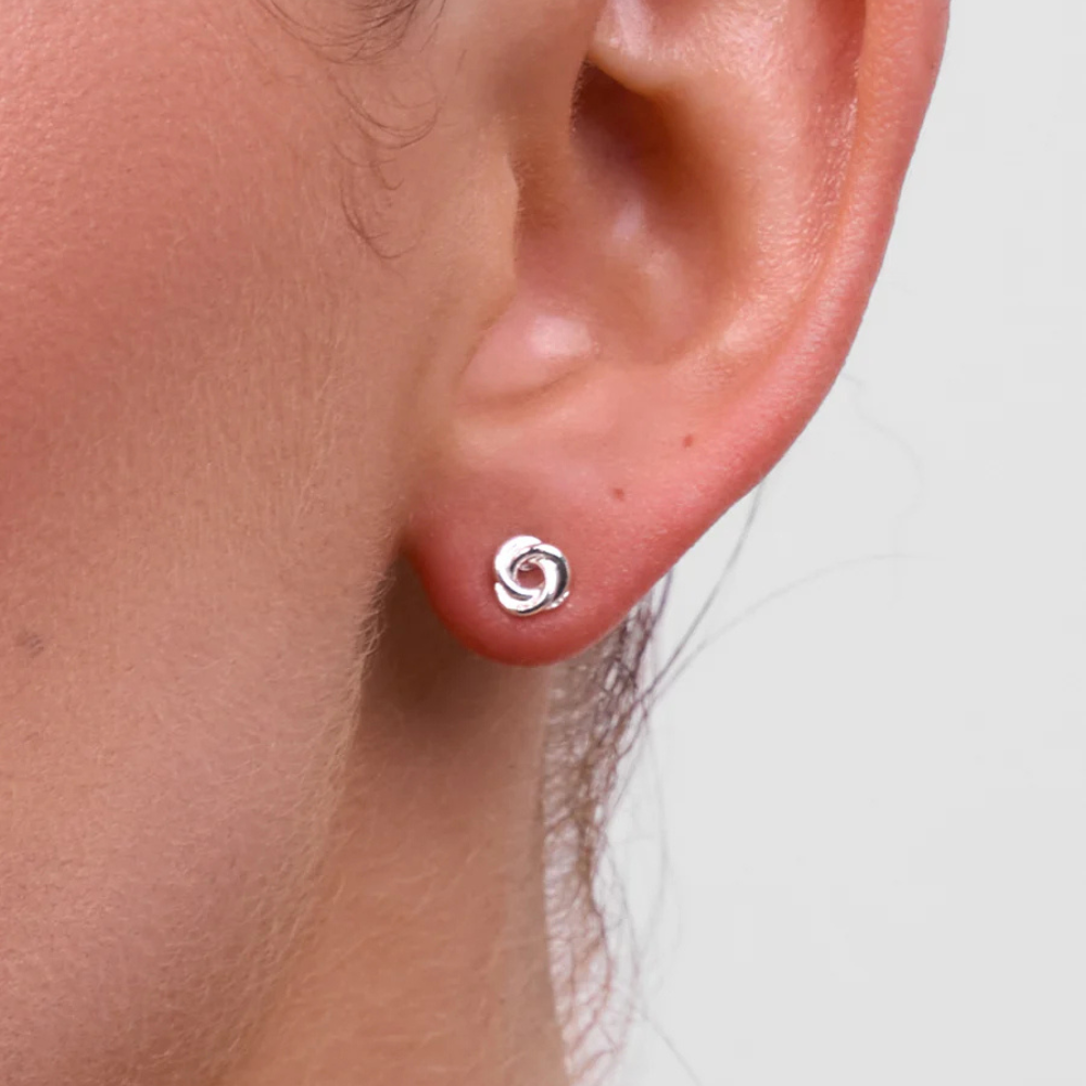 Liberté Petite Fable Silver Earring Lifestyle | Merchants Homewares